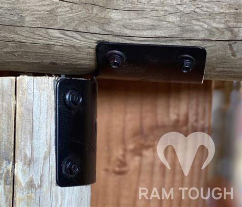 ram tough fence post brackets